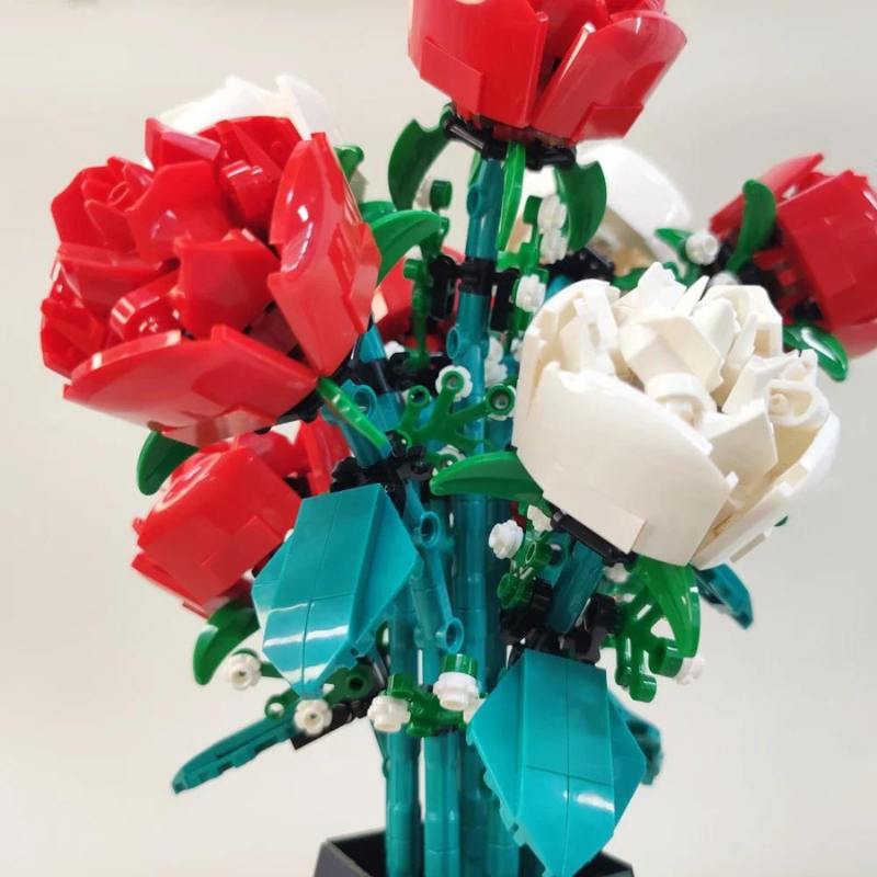 Vaso de Rosas | 818PCS