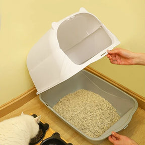 Caixa de Areia para Gatos estilo Toca | Caixa de Areia Furba™