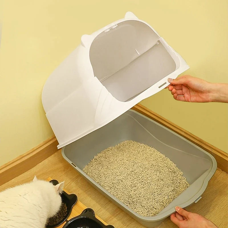 Caixa de Areia para Gatos estilo Toca | Caixa de Areia Furba™