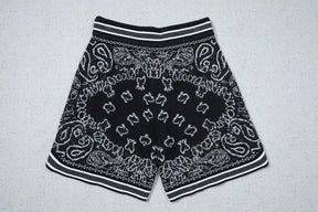 Amiri Bandana Crochet Basketball Shorts