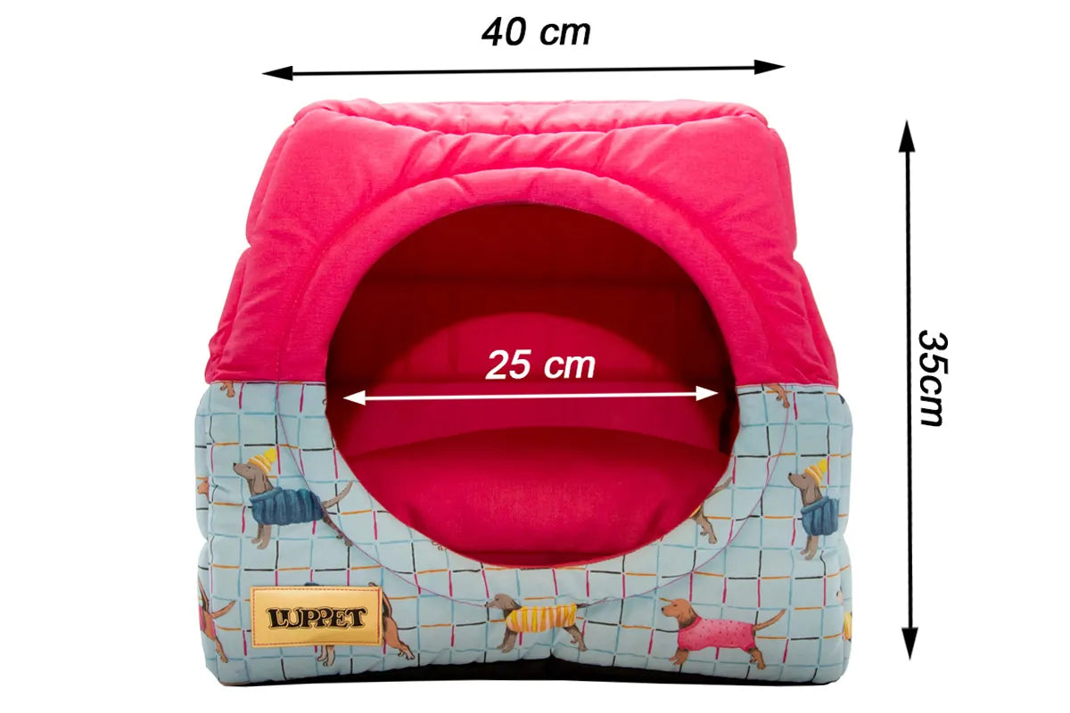 Toca para Cachorro e Gato Iglu Impermeável | Luppet Rose™