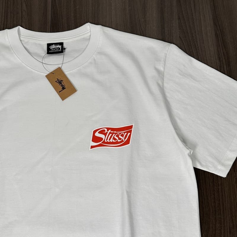 Camiseta Stussy Soda Can White