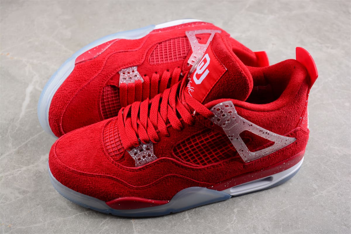 Air Jordan 4 Retro Oklahoma Sooners PE