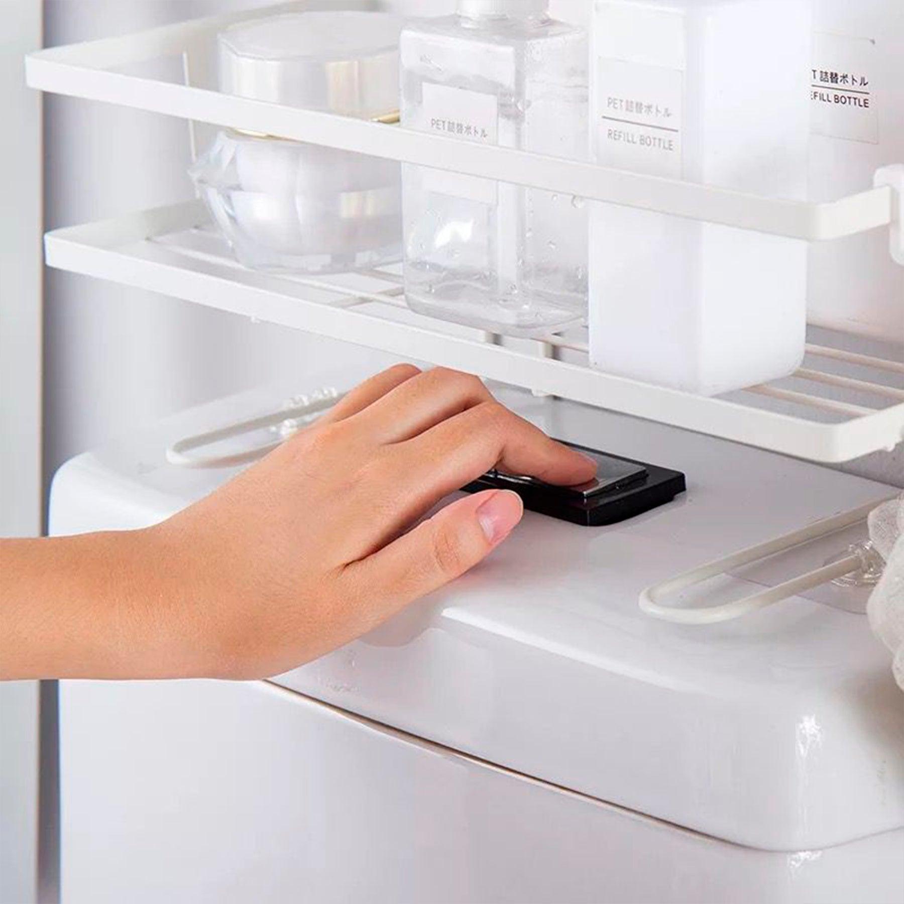 Organizador de Banheiro e Produtos de Limpeza