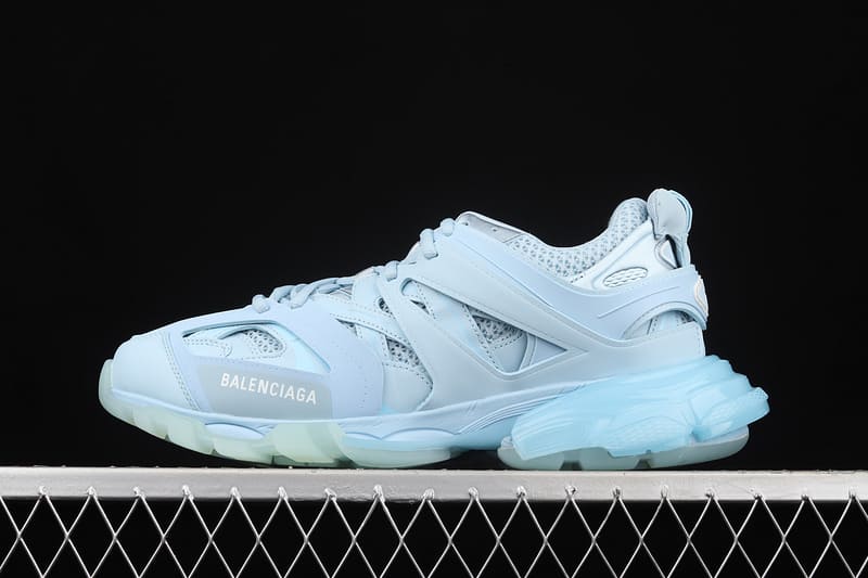 Balenciaga Track 'Clear Sole - Light Blue'