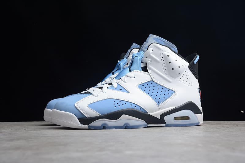 Air Jordan 6 Retro UNC White