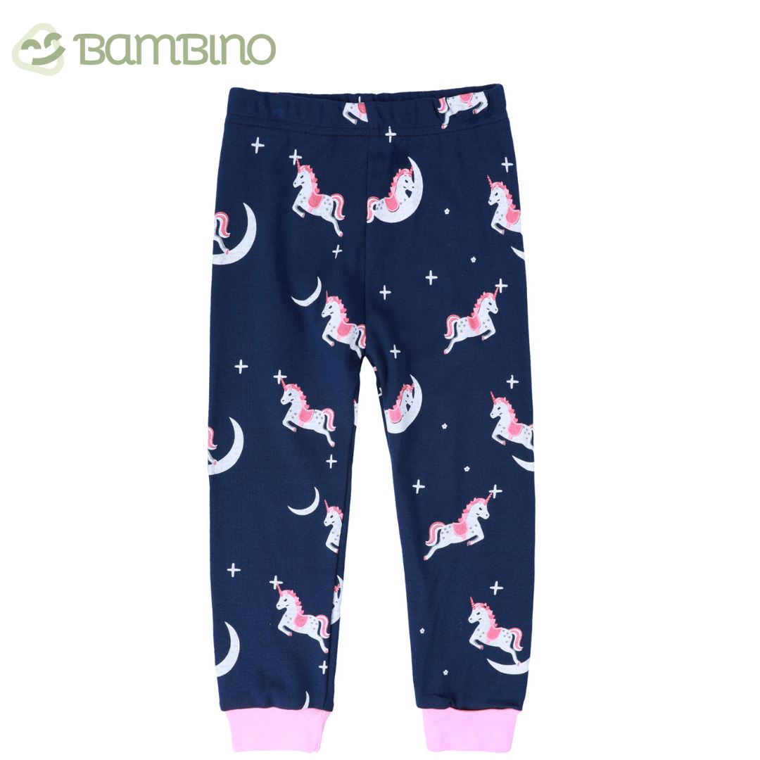 Pijama Conjunto Unicórnio Brilha no Escuro Infantil