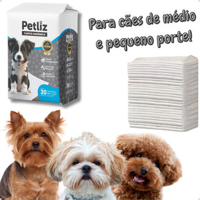Tapete Higiênico Descartável para Cachorro | Tapete Higiênico Petliz