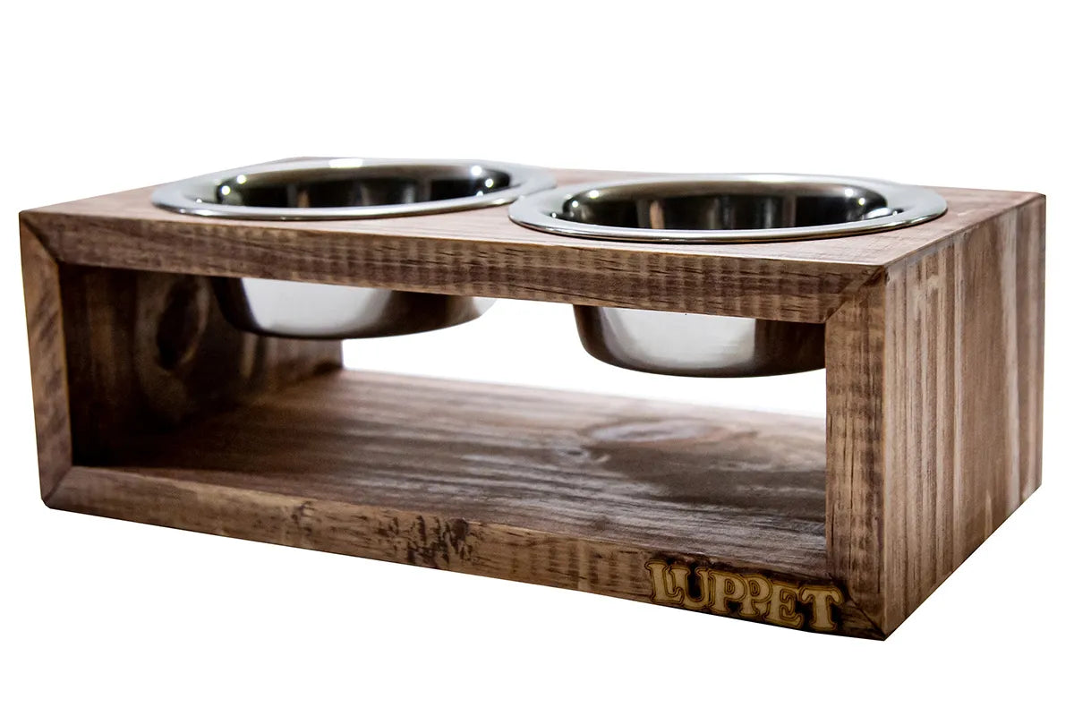 Comedouro para Cachorro e Gato Duplo Personalizável | DualPet Gourmet™