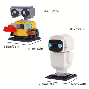 Wall-E and Eve | 155PCS