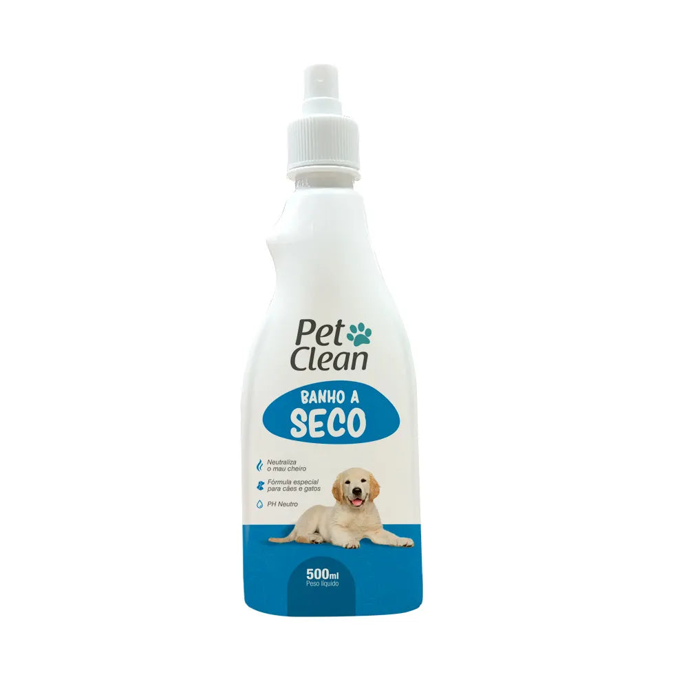 Banho a Seco PetClean™ | Para Cachorro e Gato