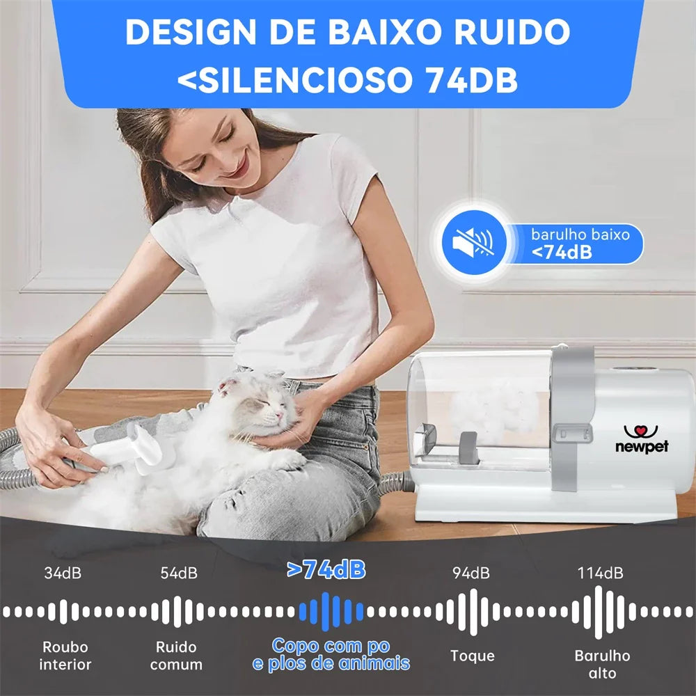 Aspirador Multifuncional para Cachorro e Gato 7 em 1 | Superven™