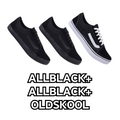 Kit Tênis VANS Skate Old Skool Black White e Rosa  - Unissex - Sola Reta - Confortável