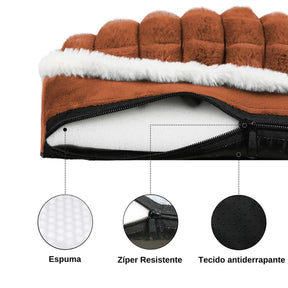 Cama Ortopédica para Pets com Espuma de Memória | PetPosture™