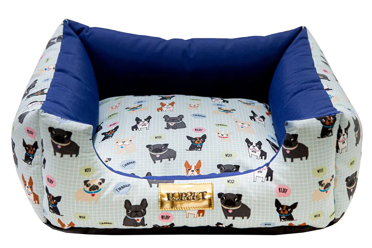 Cama para Cachorro Impermeável | Luppet Dog Blue™