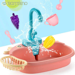 Pia de Brinquedo Infantil Bambino - Saí Água de Verdade