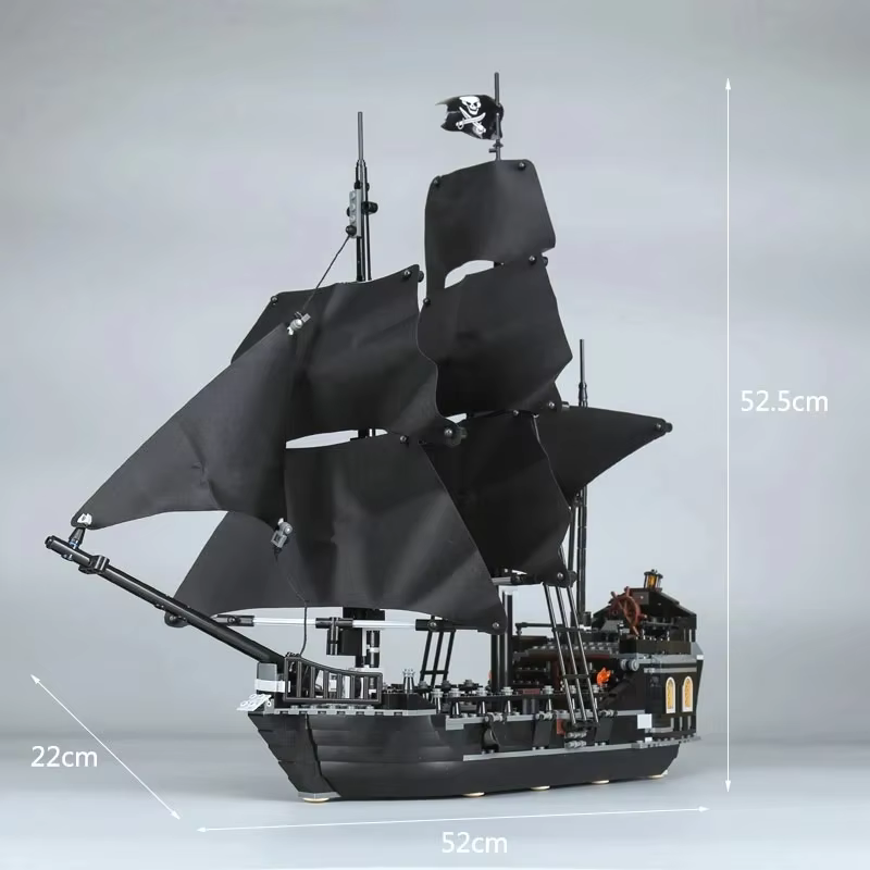 Navio Pérola Negra Piratas do Caribe | 804PCS
