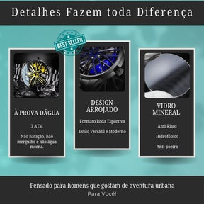 Relógio Masculino Circuit Pulse