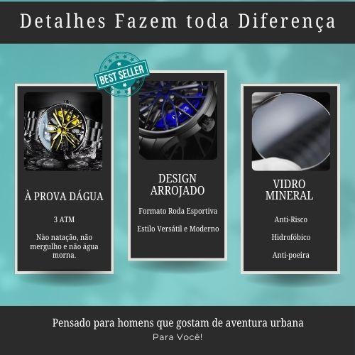 Relógio Masculino Circuit Pulse