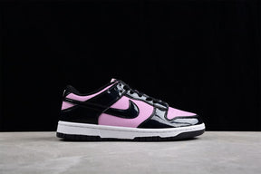 Nike Dunk Low Black Patent Pink