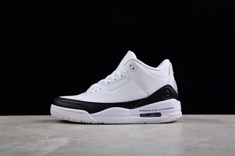 Fragment x Air Jordan 3 White