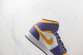 Air Jordan 1 Mid GS Lakers 2022