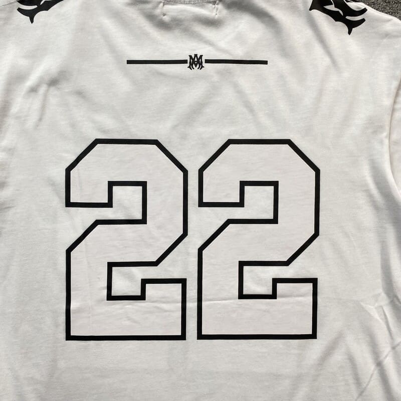 Camiseta Amiri 22 SKATER Branco