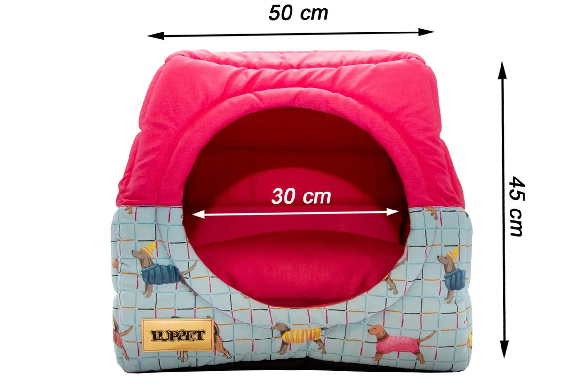 Toca para Cachorro e Gato Iglu Impermeável | Luppet Rose™