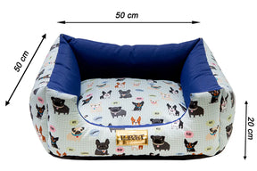 Cama para Cachorro Impermeável | Luppet Dog Blue™