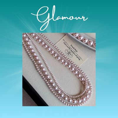 Colar Elegante de Pérolas com Fecho Magnético