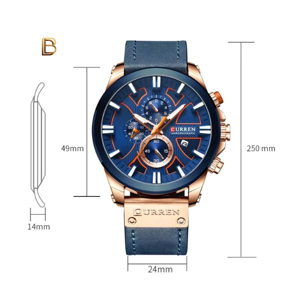 Relógio Masculino Casual Chronograph