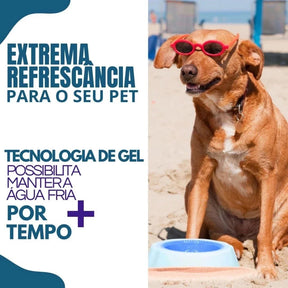 Tigela Bebedouro Gelada para Cão e Gato | Icebowl™