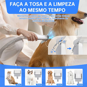 Aspirador Multifuncional para Cachorro e Gato 7 em 1 | Superven™