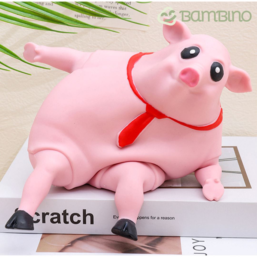 Porquinho Divertido Elástico Bambino