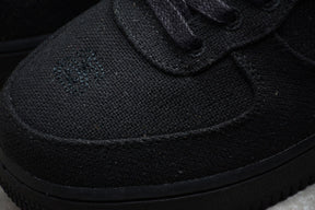 Stussy x Nike Air Force 1 Triple Black