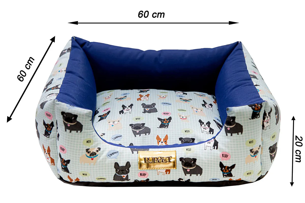 Cama para Cachorro Impermeável | Luppet Dog Blue™