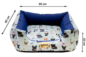 Cama para Cachorro Impermeável | Luppet Dog Blue™