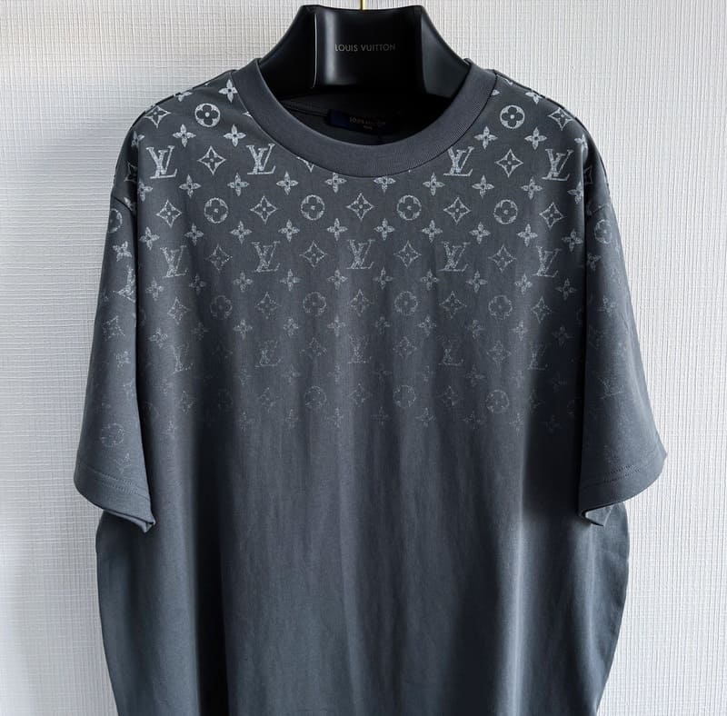 Camiseta Louis Vuitton Gradient Cotton Grey