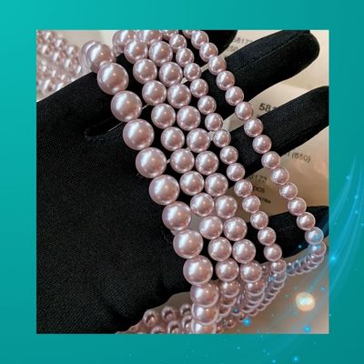Colar Elegante de Pérolas com Fecho Magnético