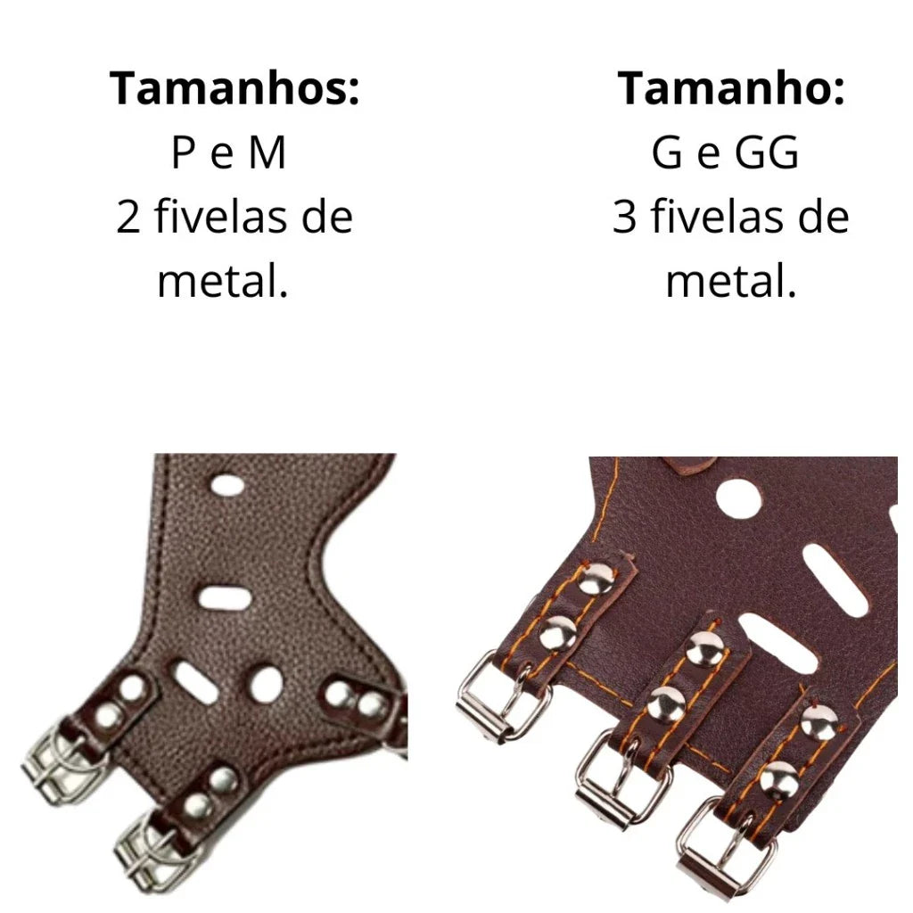 Focinheira para Cachorro Ajustável e Reforçada | Focinheira Corino™