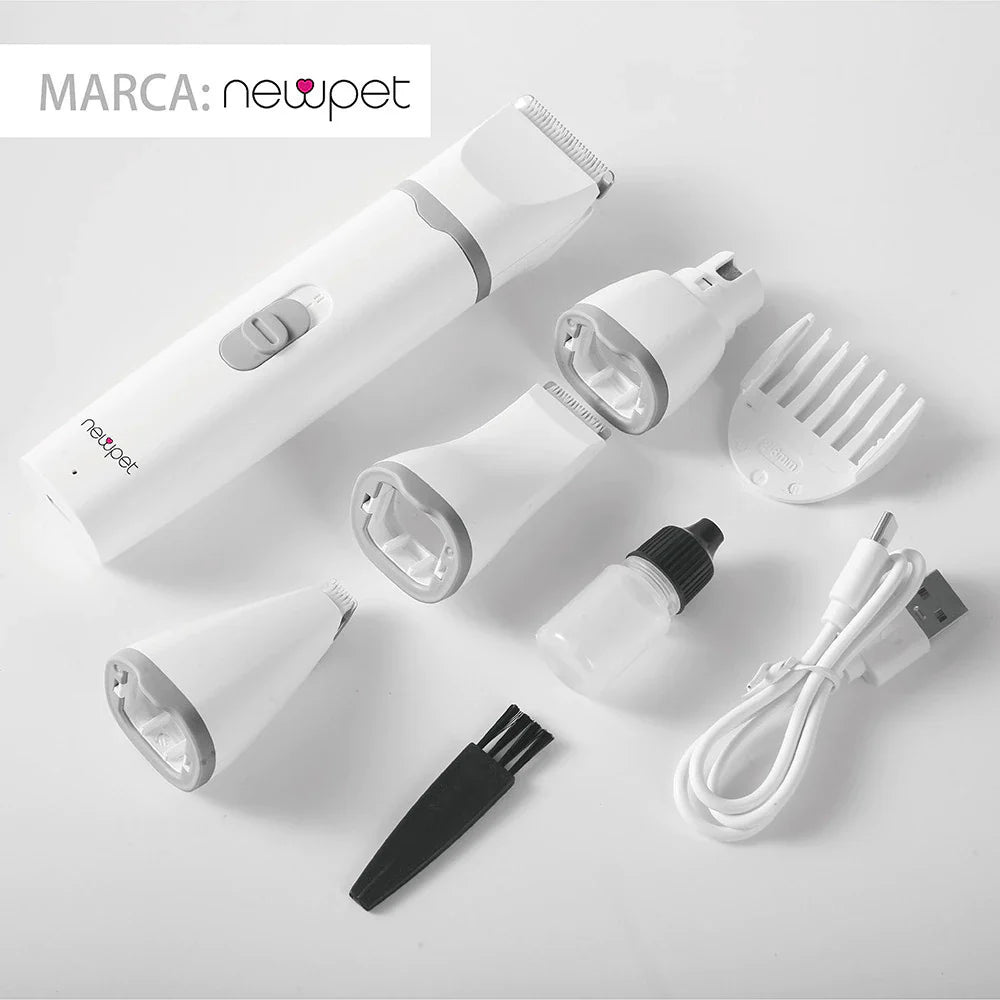 Aparador de Pelos para Pet 4 em 1 | Newpet Multi