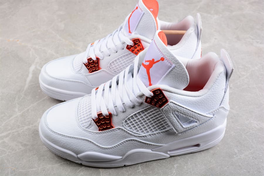 Air Jordan 4 Metallic Orange