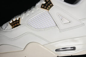 Air Jordan 4 Metallic Gold