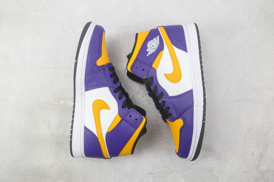 Air Jordan 1 Mid GS Lakers 2022