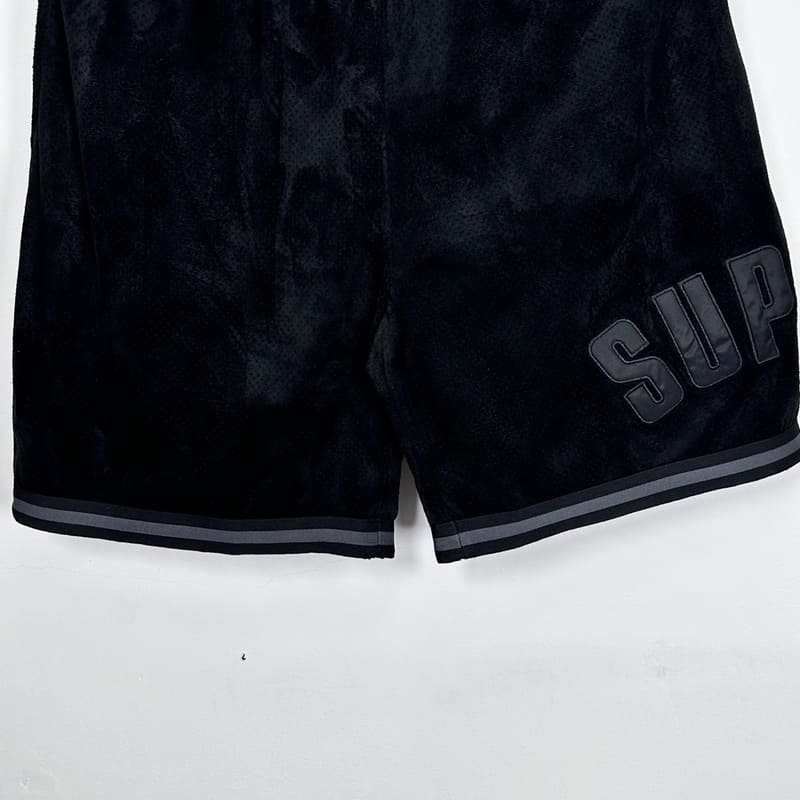 Shorts Supreme Ultrasuede Preto