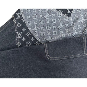 Calça Louis Vuitton Monogram Flower Denim