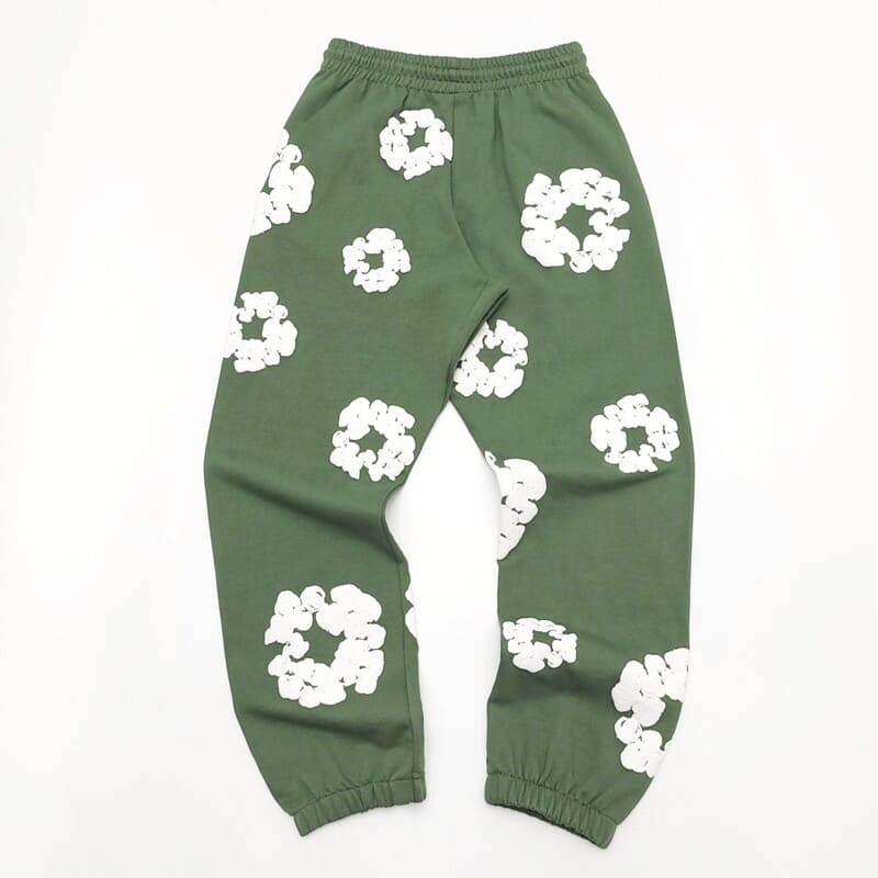 Calça Denim Tears The Cotton Wreath Green