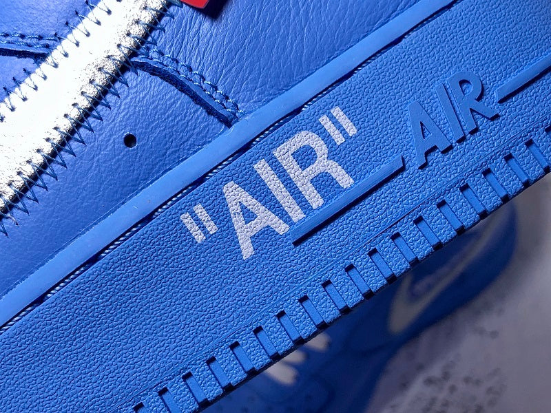 Nike X Off White Air Force 1 Low University Blue