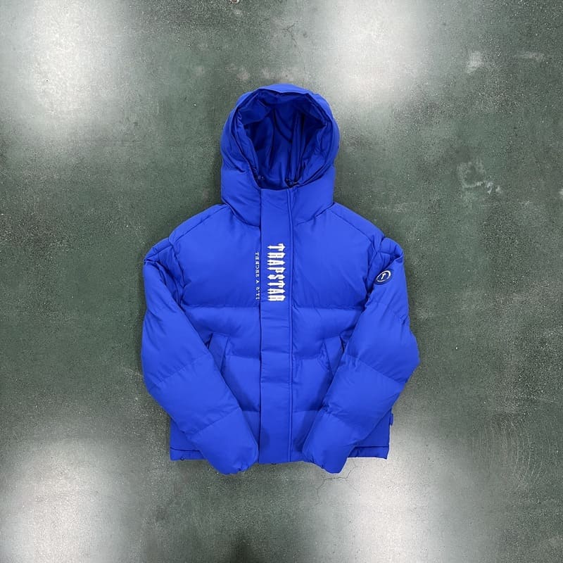 Jaqueta Puffer Trapstar Decoded 2.0 Dazzling Blue