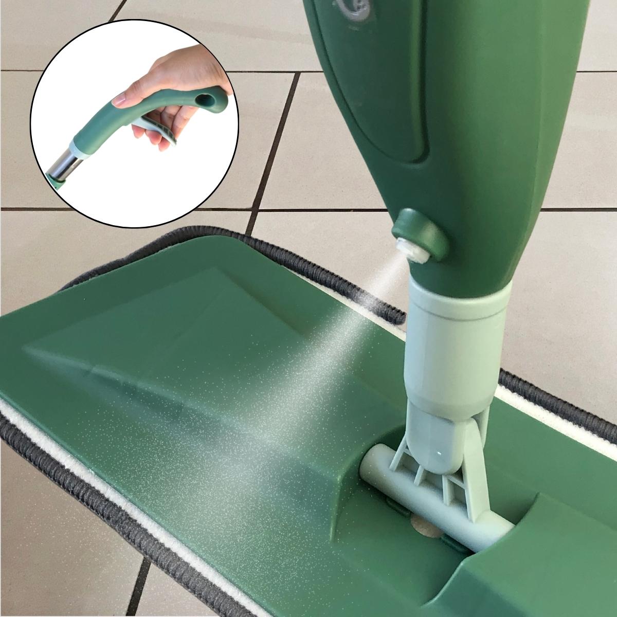 Mop Spray Com Reservatório + Refil Microfibra com 15%PrimeiraCompra+Frete Grátis